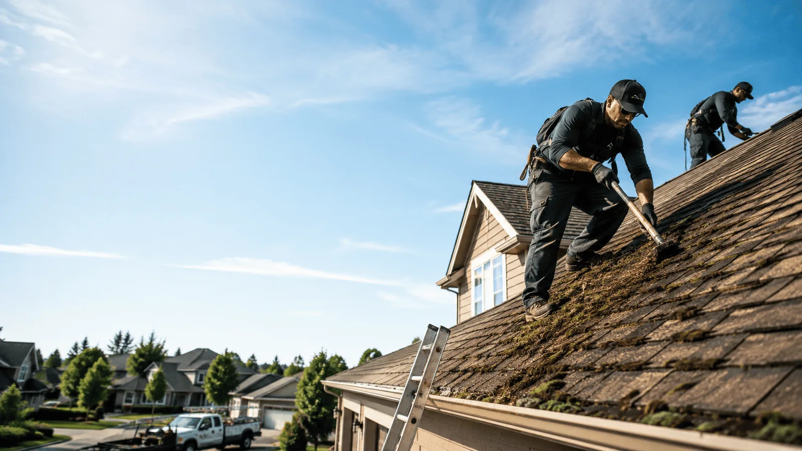 Roof Moss Removal in Jacksonville, AR near me